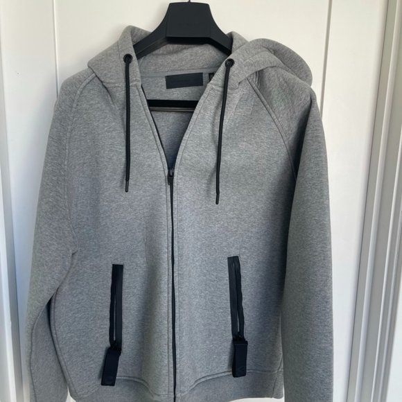 H & M Alexander Wang Private Collection Scuba Hoodie (Mens L) - Picture 1 of 4